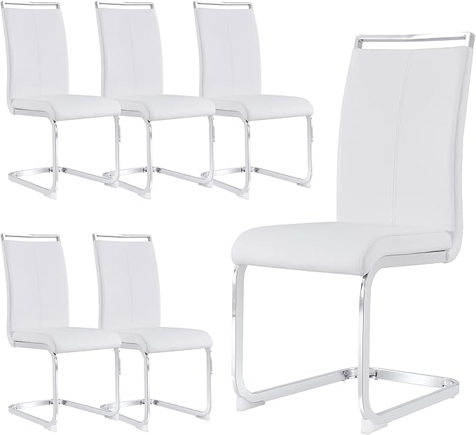 Dining Chairs Set, Kitchen Modern Metal Chairs by Gopop