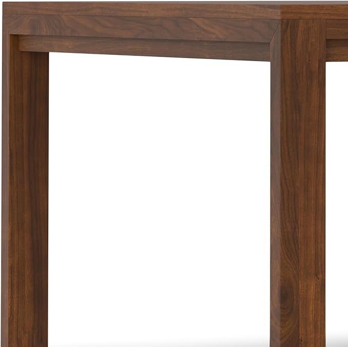 SIMPLIHOME Wilson Square Dining Table, Solid Wood Walnut Veneer, 54-inches - Image 10