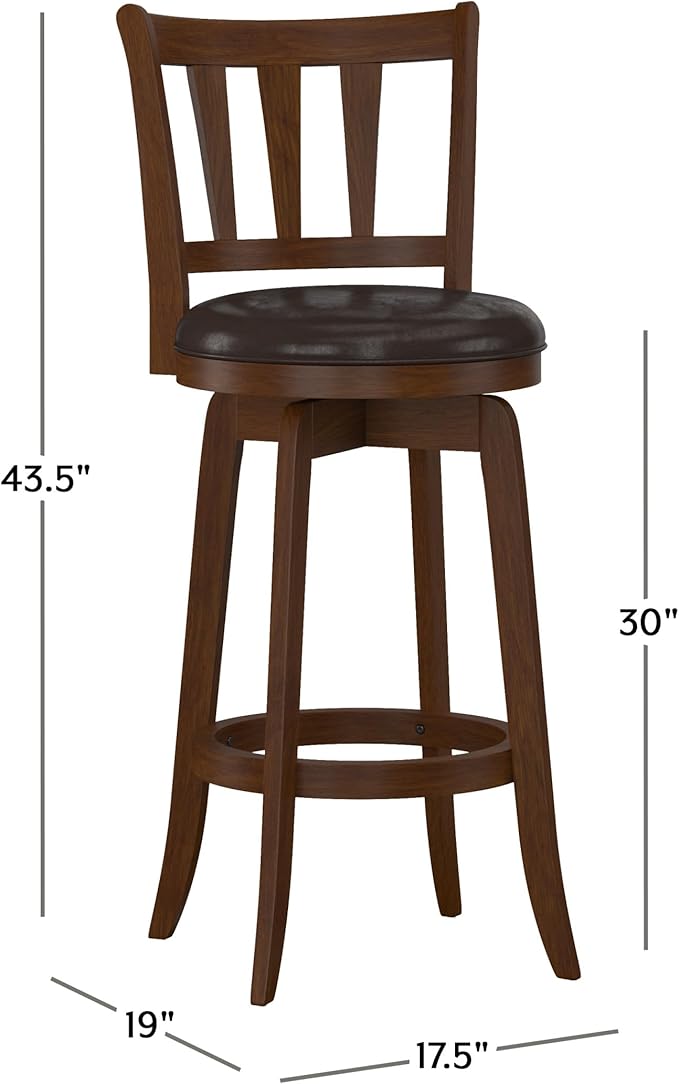 Hillsdale Presque Isle Swivel Stool, Bar Height - Image 3