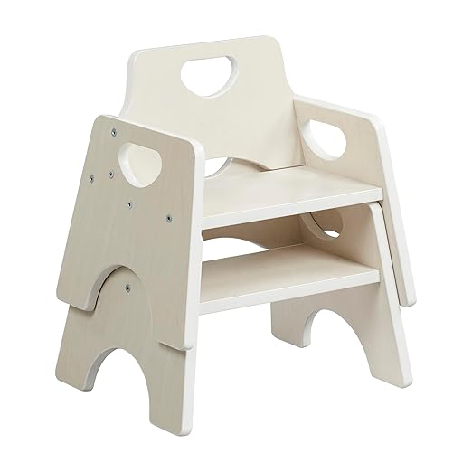 ECR4Kids Stackable Wooden Toddler Chair, Kids Furniture - Image 11