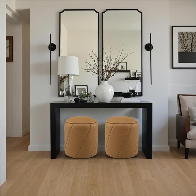 Get Set Style Modern Round Ottoman - Image 6