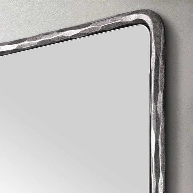 ANDY STAR Hand-Forged Silver Bathroom Mirrors - Image 3