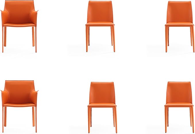 Manhattan Comfort Paris Coral Dining Chairs by ManhattanComfort