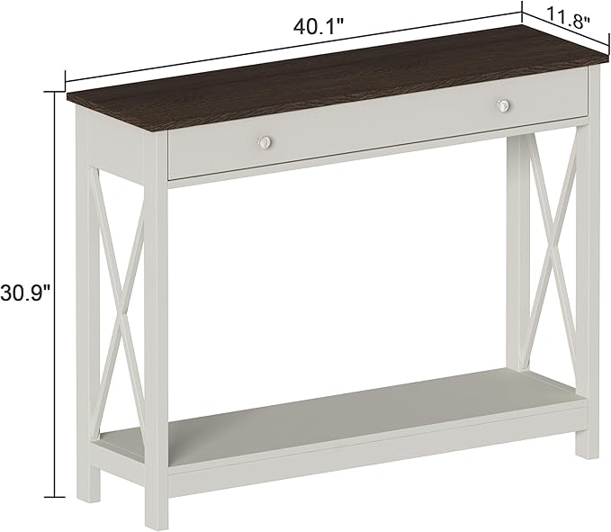Treocho Farmhouse Console Table - Image 2