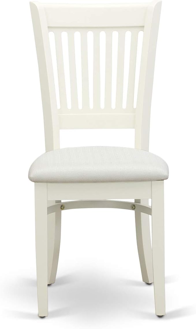 East West Furniture BOVA5-LWH-C 5 Piece Dinette Set - Image 5