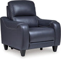 Signature Design by Ashley Mercomatic Contemporary Leather Match Wall Hugger by SignatureDesignbyAshley