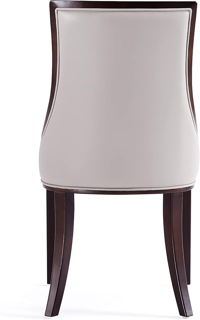 Manhattan Comfort Grand Avenue Faux Leather Dining Chairs, Parsons Accent - Image 9