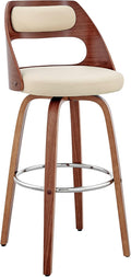 Armen Living Julius Mid Century Modern Swivel Bar Stool by ArmenLiving