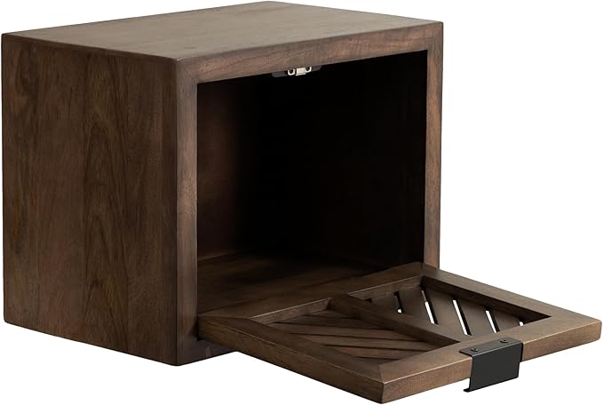 Kate and Laurel Mezzeta Modern Floating Shelf Side Table - Image 9