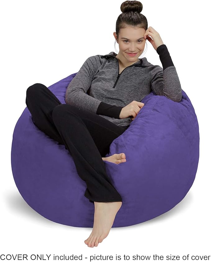 Sofa Sack Bean Bag Chair Cover Only, - Image 2