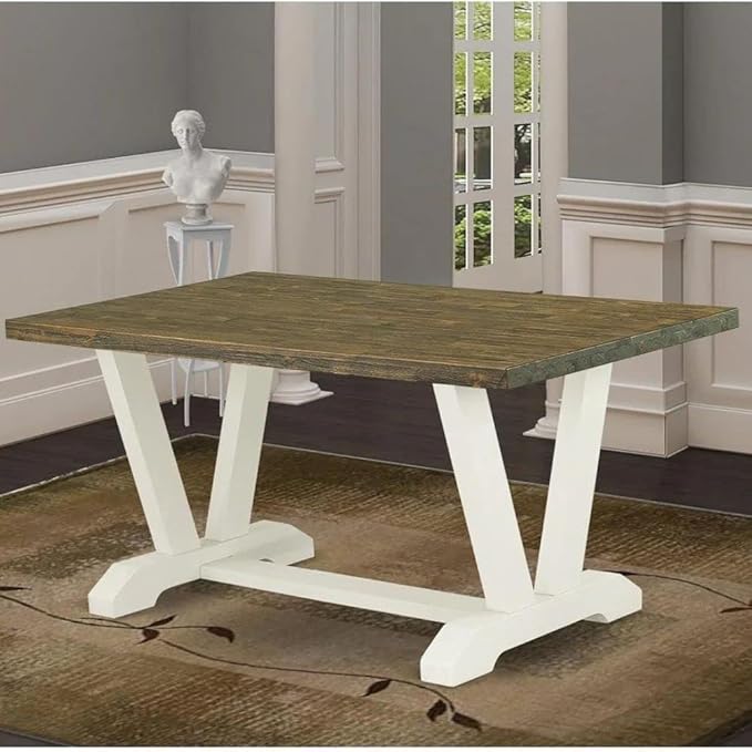 East West Furniture VT076 V-Style Modern Dining Table by EastWestFurniture