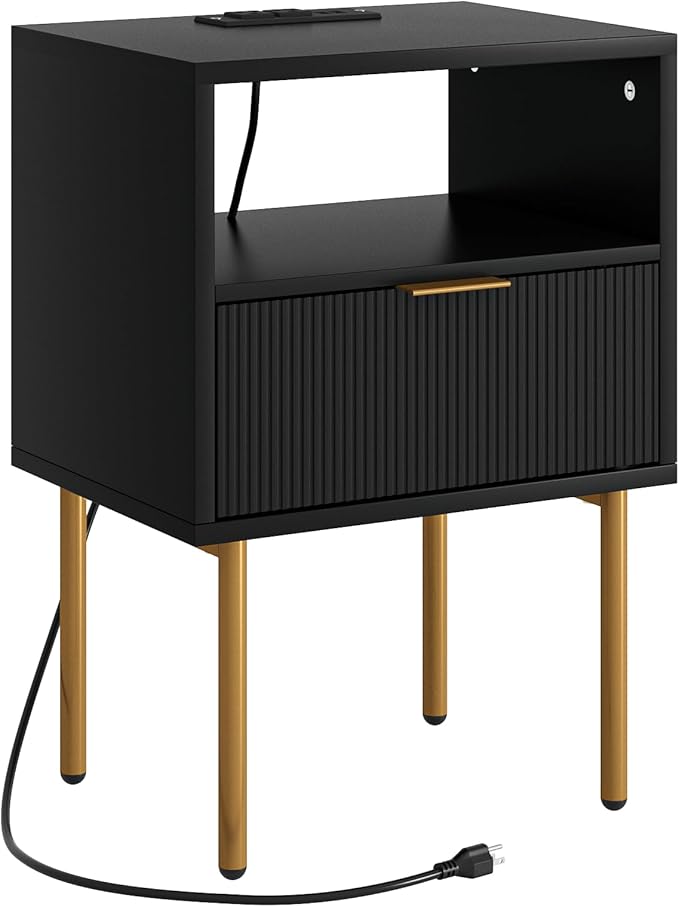 Nightstand, Small Bedside Table - Image 9
