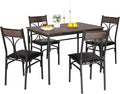 VECELO Kitchen Dining Room Table Set by VECELO