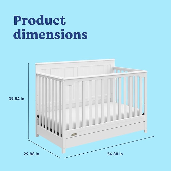 Graco Hadley 5-in-1 Convertible Crib - Image 8