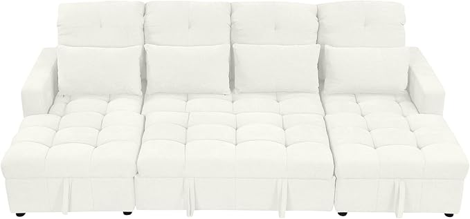 Ball & Cast 110.2" Oversized Versatile Sectional Sleep Sofa - Image 3