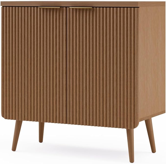 29.5" Sideboard Cabinet with 2 Doors, Modern Buffet Cabinet with Adjustable - Image 7