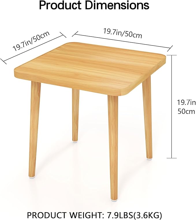 Simple End Table, Modern Side Table - Image 3