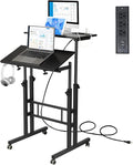 Hadulcet Mobile Standing Desk by Hadulcet