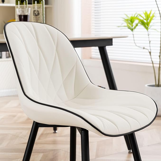 Rowill Modern Dining Chairs Set of 2 - Image 7
