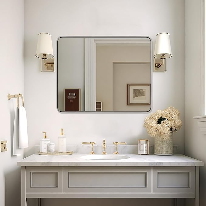 ANDY STAR 40x32 Inch Chrome Mirror - Image 8