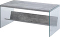 Convenience Concepts SoHo Modern Living Storage Shelf, Contemporary Coffee Table by ConvenienceConcepts