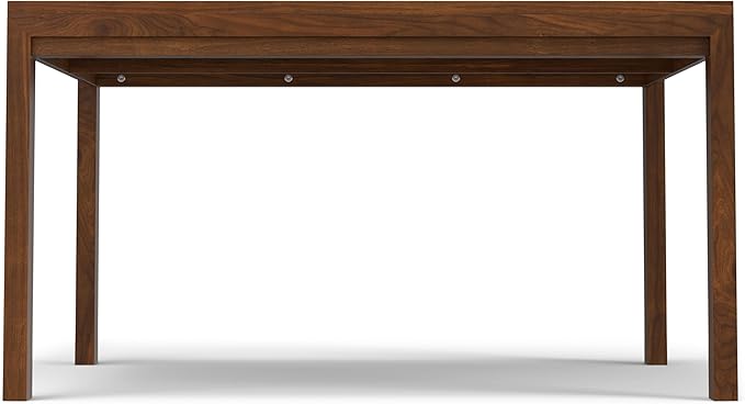 SIMPLIHOME Wilson Square Dining Table, Solid Wood Walnut Veneer, 54-inches - Image 14