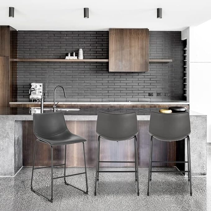 EdgeMod Brinley Counter Stool in Grey - Image 9