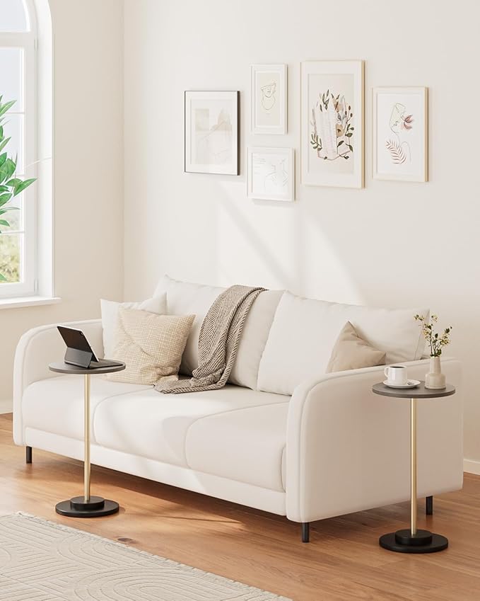 Masupu Drink Table, Round Side Table - Image 6