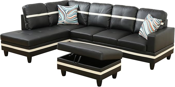 103.5" Oversized Sectional Couch, L Shaped Couch - Image 7