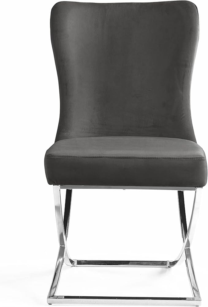 Ottomanson Royal Dining Chairs Set of 8 – Upholstered Tufted Microfiber - Image 4