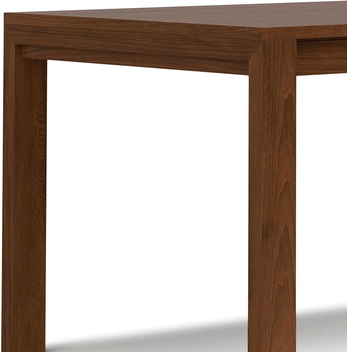 SIMPLIHOME Wilson Dining Table, Solid Wood Walnut Veneer, 60 x 36 inches - Image 7