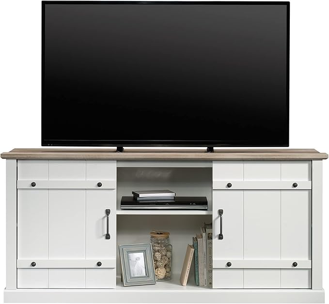 Sauder Miscellaneous Entertainment Farmhouse TV Stand, - Image 20