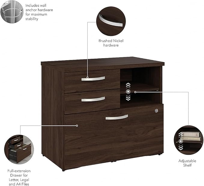 Bush Business Furniture Studio C Office Storage Cabinet - Image 4