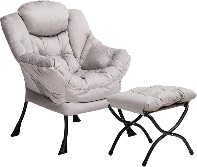 HollyHOME Fabric Lazy Chair by HollyHOME
