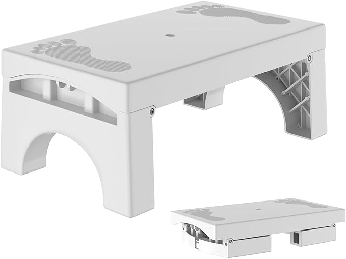 Folding Step Stool for Adults Kids, Heavy Duty Non-Slip Foldable Stepping Stool by FYGUESDIRECT
