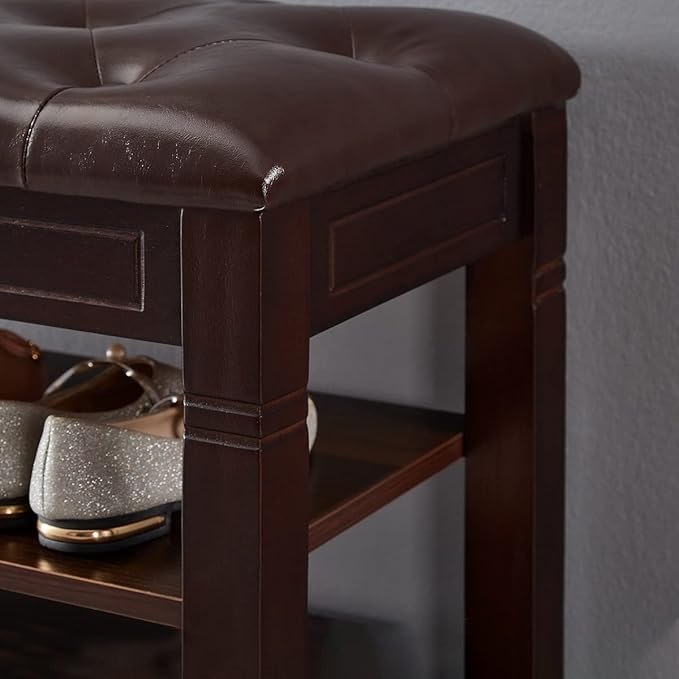 Shoe Storage Bench, Entryway Shoe Rack - Image 7