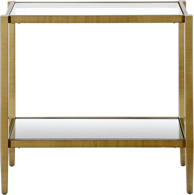 Henn&Hart 24" Wide Rectangular Side Table - Image 4