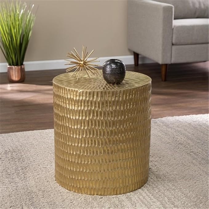 SEI Furniture Doylin Round Accent Table - Image 2
