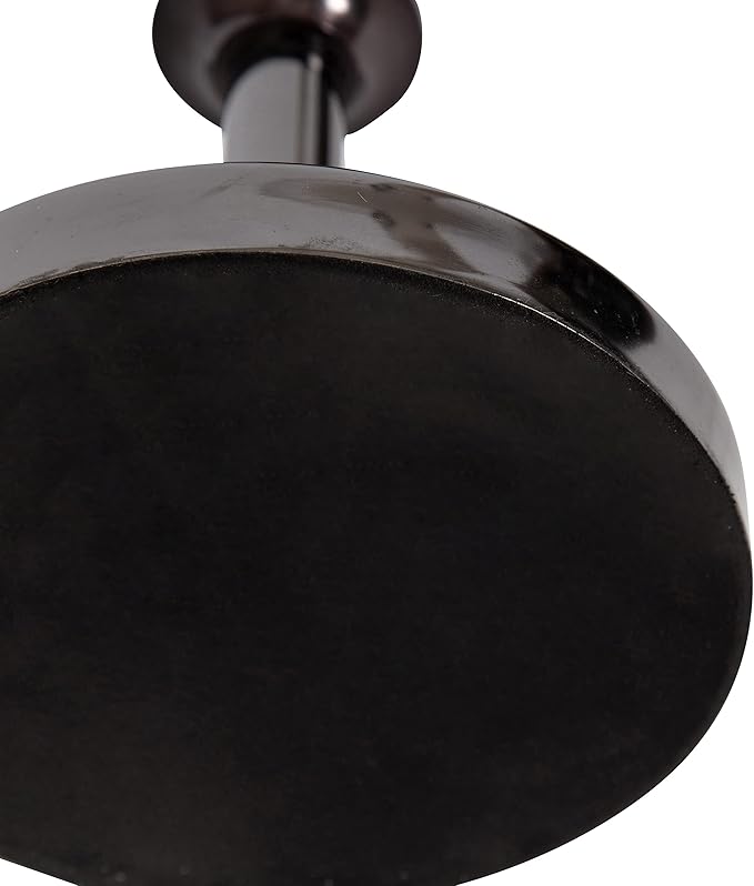 Kate and Laurel Engles Transitional Adjustable-Height Pedestal Drink Table; 10 - Image 9