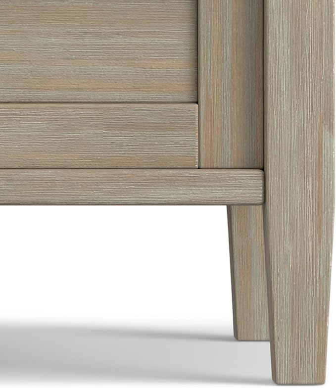 SIMPLIHOME Warm Shaker SOLID WOOD 20 inch Wide Rectangle Transitional End Side - Image 7