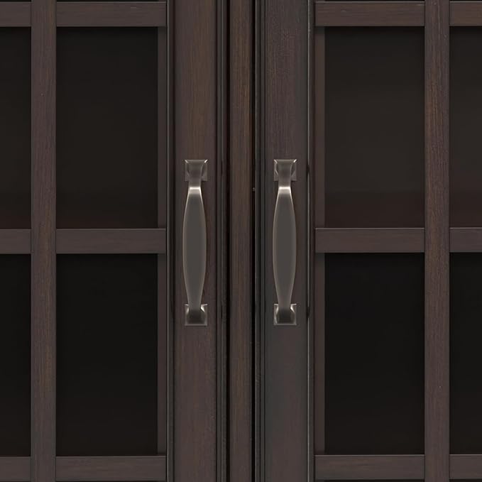 SIMPLIHOME Connaught SOLID WOOD 60 inch Wide Traditional Wide Storage Cabinet - Image 12