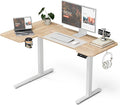 51" Reversiable L-Shaped Electric Standing Desk Adjustable Height Gaming Stand by Acrolix