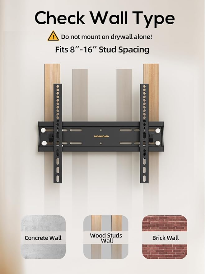 40 50 55 inch Tilting TV Wall Mount - Image 6