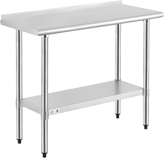 ROCKPOINT Stainless Steel Table by ROCKPOINT