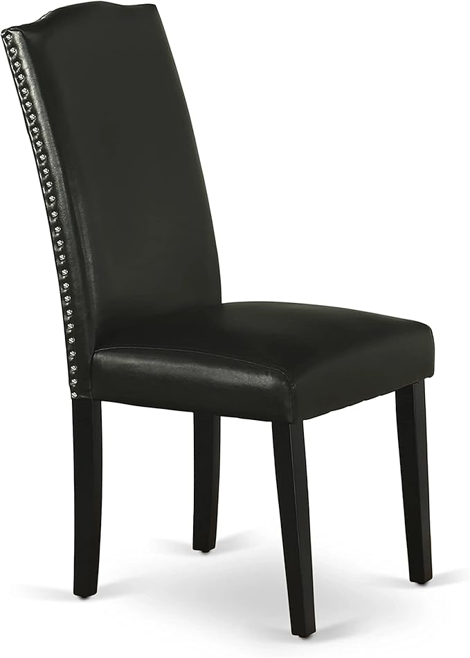 East West Furniture ESEN3-BCH-69 3 Piece Kitchen Table & Chairs Set Contains a - Image 6