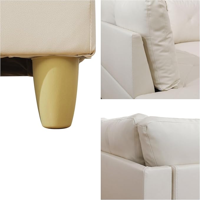 L-Shaped Sectional Sofa, Modern Sectional Couches Home Sofas - Image 6