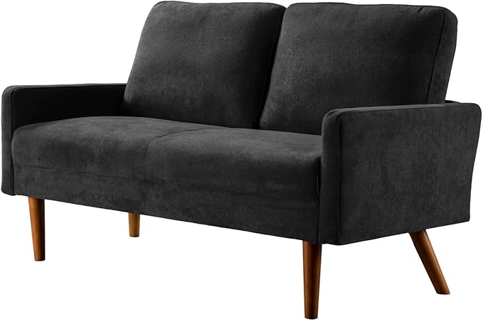 Kent Velvet Loveseat Sofa, European Style - Image 7