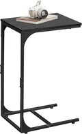 WLIVE C Shaped End Table, Small Couch Side Tables by WLIVE