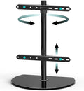 ONKRON Tabletop TV Stand for 32-65 Inch TVs up to 77 lbs, Height Adjustable TV by ONKRON