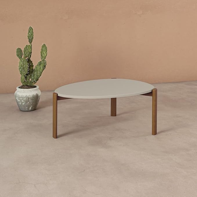 Manhattan Comfort Gales Mid Century Modern Coffee Table - Image 2